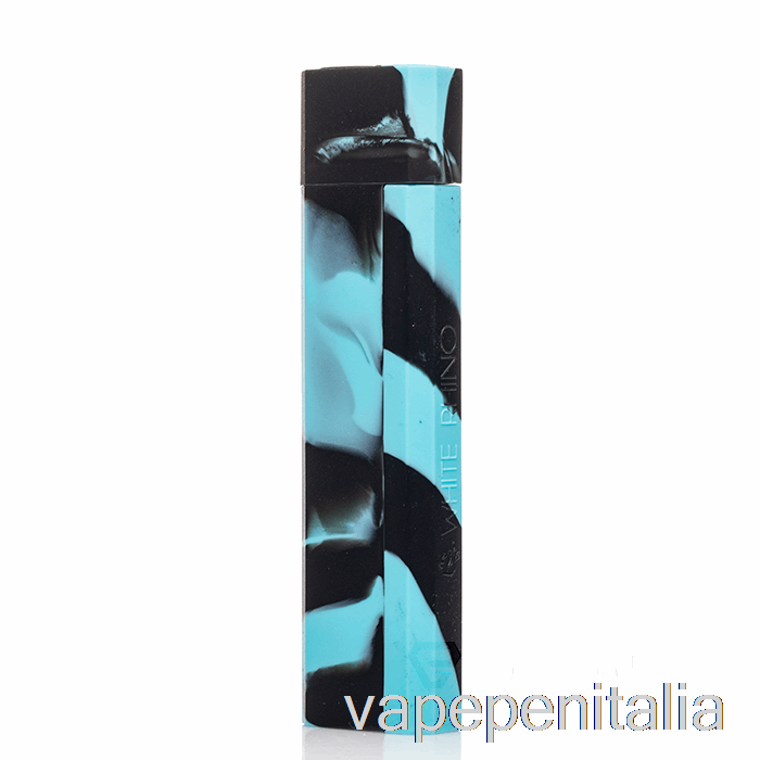 Vape In Italia Silicone Rinoceronte Bianco Tamponare [pyrex] Turchese Nero